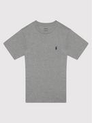 Koszulki dla chłopców - Ralph Lauren Polo T-Shirt 323832904039 Szary Regular Fit - miniaturka - grafika 1