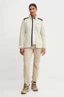 Bluzy damskie - Jack Wolfskin bluza sportowa Kammweg kolor beżowy gładka 1711281 - miniaturka - grafika 1