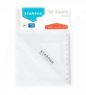 Starpak Ekierka 45 /9cm Plast Pbh 40/960 - Przybory szkolne - miniaturka - grafika 1