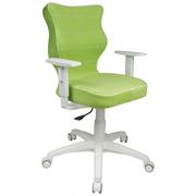 Fotele i krzesła biurowe - Entelo Krzesło DUO biały Visto 05 rozmiar 6 wzrost 159-188 #R1 CA-D-6-A-B-VS05-B - miniaturka - grafika 1