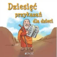Religia i religioznawstwo - Dziesięć Przykazań Dla Dzieci Elena Pascoletti - miniaturka - grafika 1