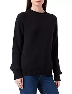 BOSS Damski sweter z dzianiny w kolorze czarnym, XS (DE) - Swetry damskie - miniaturka - grafika 1
