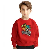 Bluzy dla dziewczynek - BLUZA DZIECIĘCA 67 SIX SEVEN VIRAL BRUH 110-116 DLA CHŁOPCA DZIEWCZYNKI - miniaturka - grafika 1