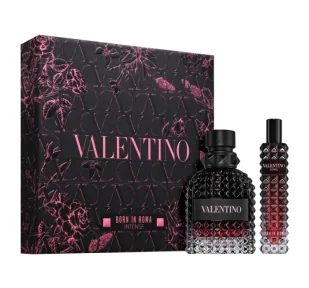 Valentino Uomo Born In Roma Intense woda perfumowana spray 50ml + 15ml - Zestawy perfum męskich - miniaturka - grafika 1