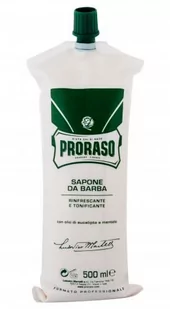 PRORASO Green Shaving Cream krem do golenia 500 ml dla mężczyzn - Kosmetyki do golenia - miniaturka - grafika 1