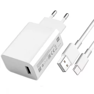 Ładowarka sieciowa Xiaomi MDY-10-EL QC 4.0 + Kabel USB-C 5A 27W - Ładowarki do telefonów - miniaturka - grafika 1