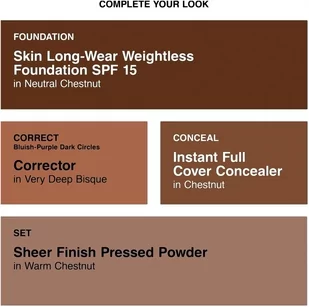 Bobbi Brown Podkład Skin Long-Wear Weightless Foundation SPF 15 Neutral Chestnut N-100 - Podkłady do twarzy - miniaturka - grafika 4
