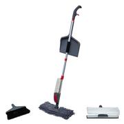 Miotły, szufle, mopy - 5five Simple Smart Mop do podłóg + ściągaczka do okien + zmiotka 3w1 zestaw 164561 - miniaturka - grafika 1