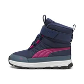 Buty trekkingowe dziecięce - Dziecięce buty PUMA Evolve PUMA Persian Blue Magenta Gleam Pink - miniaturka - grafika 1