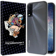 Etui i futerały do telefonów - Etui Do Vivo Y20S Twardowsky Less + Szkło + Aparat - miniaturka - grafika 1