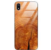 Etui i futerały do telefonów - Etui drewniane Xiaomi Redmi 7a Old Fashion Wood Burnt Orange Forestzone Glass - miniaturka - grafika 1