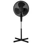 Wentylatory - Foshan Wentylator podłogowy 35 W czarny - miniaturka - grafika 1