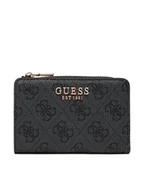 Portfele - Guess Mały Portfel Damski Laurel II Slg SWSG74 59156 Szary - miniaturka - grafika 1