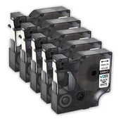 Etykiety do drukarek - Taśma specmark D1 45013 12mm x 7m / do drukarki etykiet DYMO LabelManager / zestaw 5 szt. - miniaturka - grafika 1