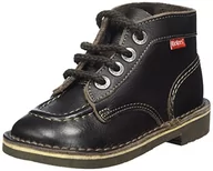 Kozaki damskie - Kickers Unisex dziecięce kozaki Billy Velk, brązowy - Braun Marron Fonce Perm 92-29 EU - miniaturka - grafika 1