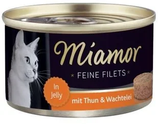 Miamor Feine Filets Dose Thunfisch & Wachtelei - tuńczyk i przepiórka 100g 8761 - Suplementy i witaminy dla kotów - miniaturka - grafika 8