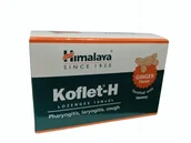 Suplementy naturalne - Himalaya, Koflet-H Pastylki do ssania o smaku Imbirowym, 6 pastylek - miniaturka - grafika 1