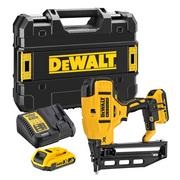 Gwoździarki i zszywacze - DeWalt DCN662D2-QW akumulatorowa gwoździarka do wykończeń 18V 2x2,0Ah Li-Ion XR 32-64 mm z silnikiem bezszczotkowym w walizce TSTAK - miniaturka - grafika 1