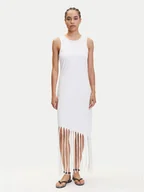 Sukienki - ONLY Sukienka codzienna Zinna 15325497 Biały Regular Fit - miniaturka - grafika 1