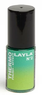 Layla Thermo Nail Dark To Light - lakier do paznokci Green 2 - Lakiery do paznokci - miniaturka - grafika 2