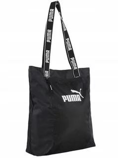 Torby sportowe - Torba Puma Core Shopper 079850-01 Czarna Miejska - grafika 1