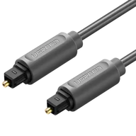 Kable - UGREEN AV122 Kabel optyczny Toslink Audio pozłacany 1.5m czarny) - miniaturka - grafika 1