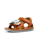 Buty dla dziewczynek - Camper Płaskie sandały dla dziewczynek Bicho K800523, Średni brąz 002 Tws, 7.5 UK Child - miniaturka - grafika 1