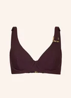 Stroje kąpielowe - Cyell Góra Od Bikini Z Fiszbinami Wavy Brown braun - miniaturka - grafika 1