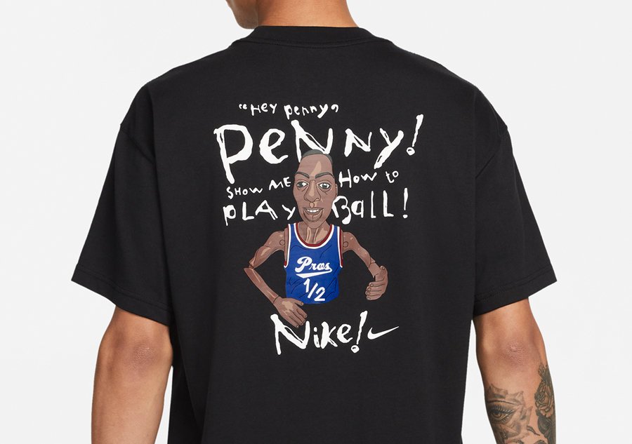 Nike Lil' Penny Max '90 Tee Black