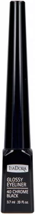 IsaDora Glossy Eyeliner waterproof Nr 40 Chrome Black Eye-liner 3.7ml - Eyelinery - miniaturka - grafika 1