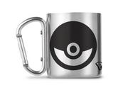 Kubki - Kubek GBEYE, Pokemon (Pokeball), srebrny, 250 ml - miniaturka - grafika 1