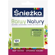Farby wewnętrzne - Śnieżka Farba lateksowa Barwy Natury TESTER zielona herbata 131 25 ml - miniaturka - grafika 1