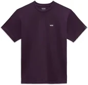 Koszulki męskie - t-shirt VANS LEFT CHEST LOGO TEE Blackberry Wine - miniaturka - grafika 1