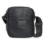 Paski - Pepe Jeans Egham Obudowa na messenger Mały Czarny 15x19,5x6 cms Poliester, czarny, Talla única, Mały pasek na ramię - miniaturka - grafika 1