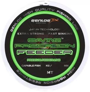 Genlog Żyłka Camo Progreen Feeder 0,203 mm 11 kg - Żyłki wędkarskie - miniaturka - grafika 1