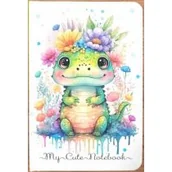 Szkolne artykuły papiernicze - Notatnik140x95/64K kratka Krokodyl FRESH - miniaturka - grafika 1