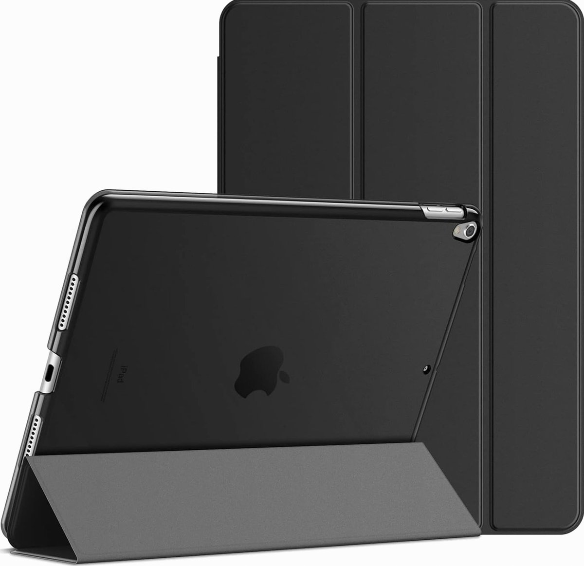 JETech Etui dla iPad Air 3. Generacji 10.5 (2019) and iPad Pro 10.5 (2017), Przykryć z Automatyczne Budzenie/Usypianie (Czarny)