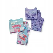 Legginsy - Komplet koszulka legginsy dla dziewczynki The Children's Place 5 lat 2pak - miniaturka - grafika 1