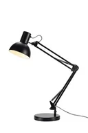 Lampy stojące - Markslojd Architect 108453 lampa stołowa lampka 1x40W E27 czarna - miniaturka - grafika 1