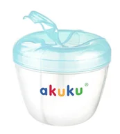 Akcesoria do karmienia - Akuku pojemnik na mleko w proszku A0461 niebieski - miniaturka - grafika 1