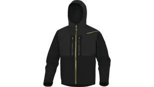 Delta Plus Kurtka Softshell z poliestru i elastanu kolor czarno-żółty rozmiar XL HORT2NJXG HORT2NJXG - Odzież robocza - miniaturka - grafika 1