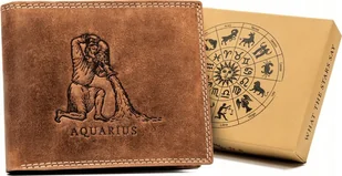 Always Wild Duży portfel męski z nubukowej skóry naturalnej - Always Wild NoSize - Portfele - miniaturka - grafika 1