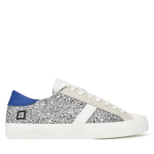 Sneakersy D.A.T.E. Hill Low W421-HL-GL Srebrny - Sneakersy damskie - miniaturka - grafika 1