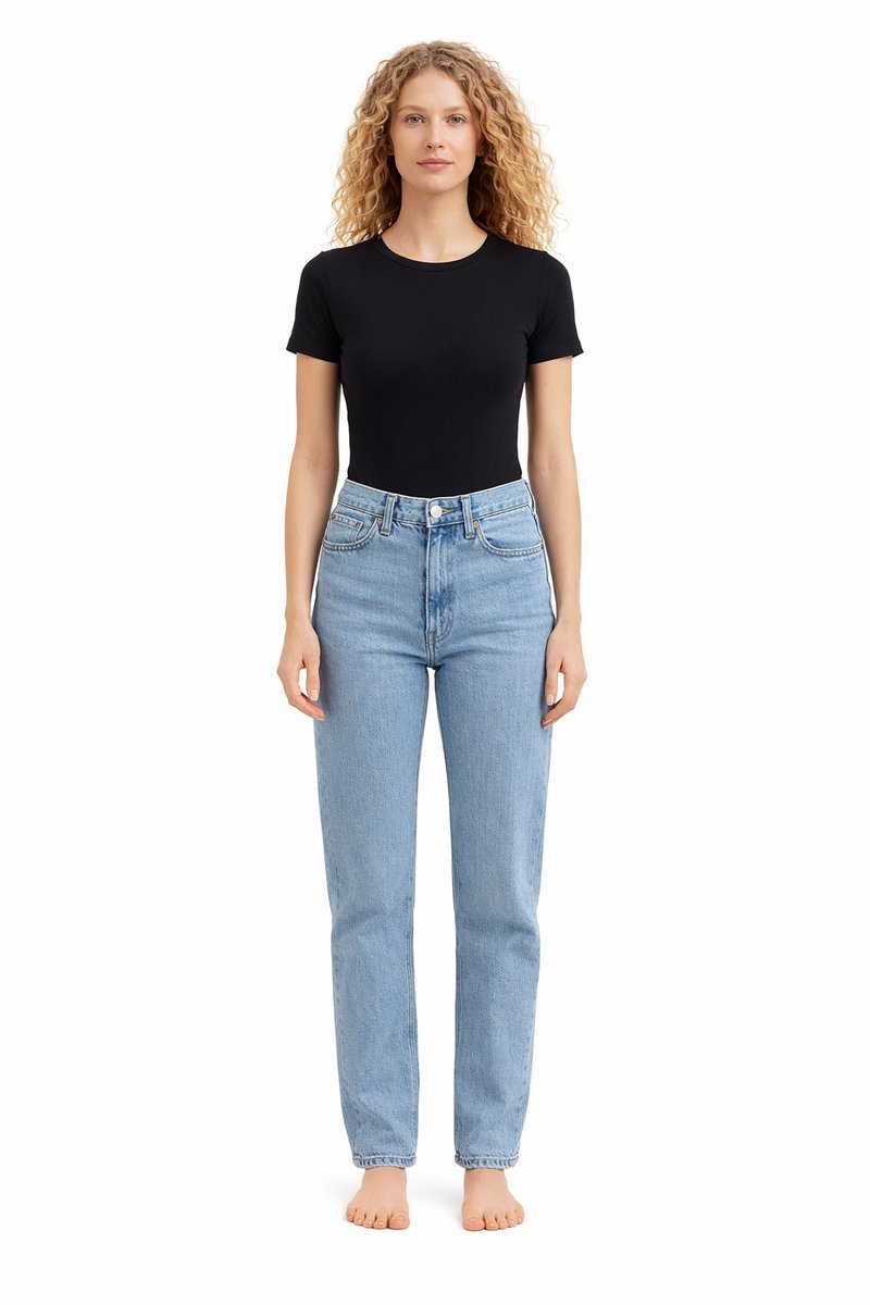 ABERCROMBIE & FITCH CZARNE BODY Z KRÓTKIM RĘKAWEM GŁADKIE S I4A