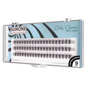 Sztuczne rzęsy i akcesoria - Green Eyelash Lelani LELANI - Silk Product - Jedwabne kępki sztucznych rzęs - Standard - SC-2011 - 9 mm - miniaturka - grafika 1