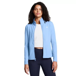 Damski longsleeve treningowy rozpinany Under Armour Motion Jacket Emea - niebieski - UNDER ARMOUR - Koszulki sportowe damskie - miniaturka - grafika 1
