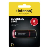 Pendrive - Intenso 8GB USB2.0 USB Typu-A 2.0 Czarny, Czerwony 3511460 - miniaturka - grafika 1