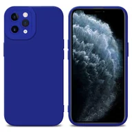 Etui i futerały do telefonów - Etui Cadorabo do Apple iPhone 11 PRO z niebieskim silikonowym etui TPU na telefon komórkowy - miniaturka - grafika 1
