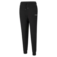 Spodnie damskie - Spodnie damskie Puma Modern Basics High czarne - miniaturka - grafika 1