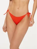 Stroje kąpielowe - Tommy Hilfiger Dół od bikini UW0UW05096 Czerwony - miniaturka - grafika 1